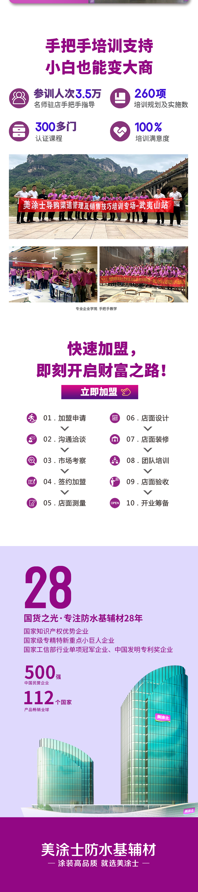 威廉希尔防水涂料加盟